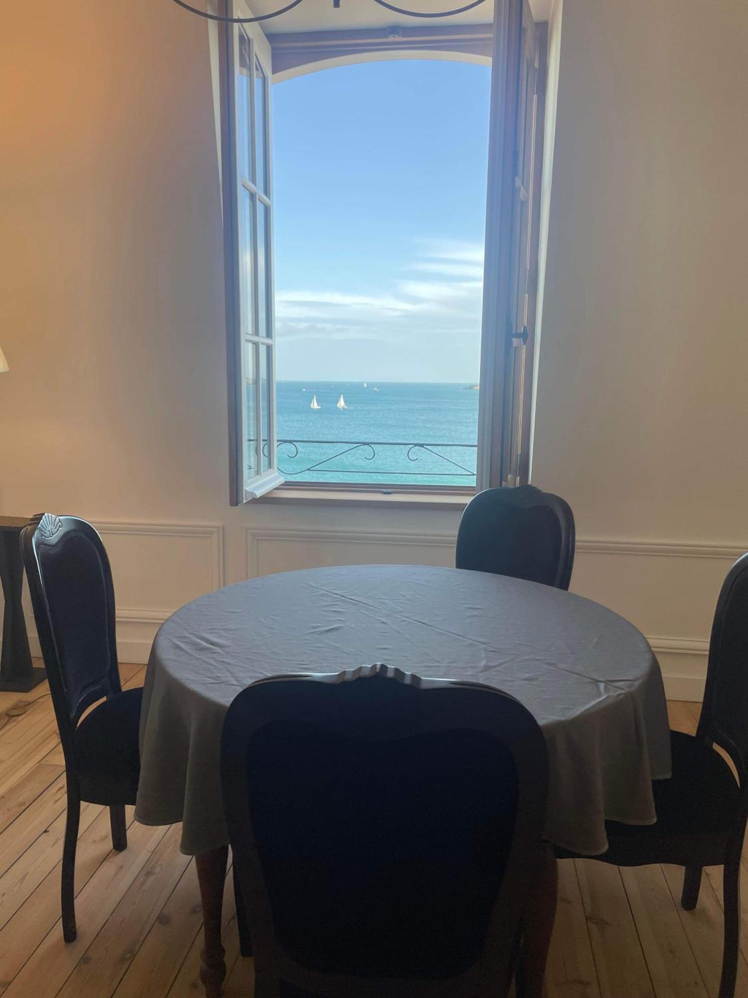 Le Royal XIX Dinard Vue Mer Luxe 외부 사진